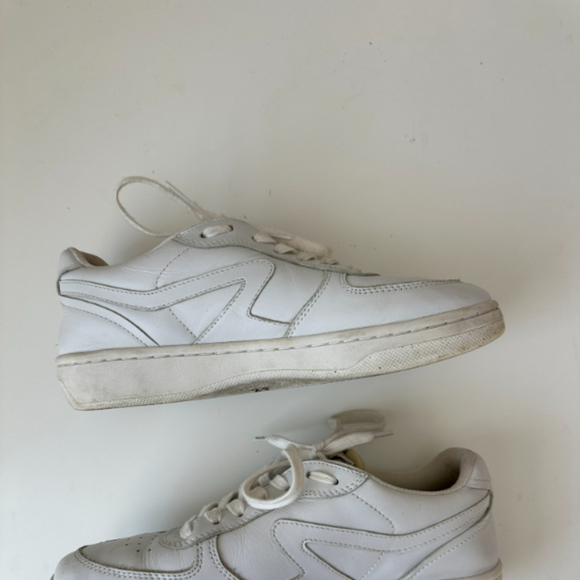 rag & bone white retro court leather sneaker 8W - Picture 4 of 9